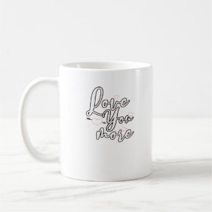 Liebst Du mehr modernes ästhetisches Design Kaffeetasse