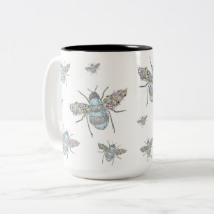 "Liebste Kaffeetrinker" Zweifarbige Tasse