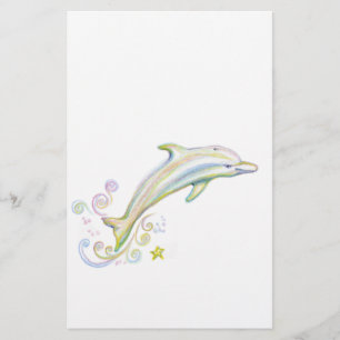 Liebster Delphin Briefpapier