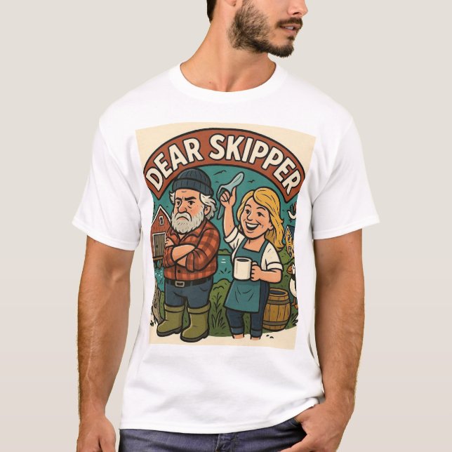 Liebster Skipper-Shirt  T-Shirt (Vorderseite)