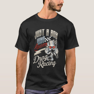 Liebt Drag Racing Motor Racing Drag Racer T-Shirt