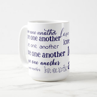 Liebt einander Kaffeetasse