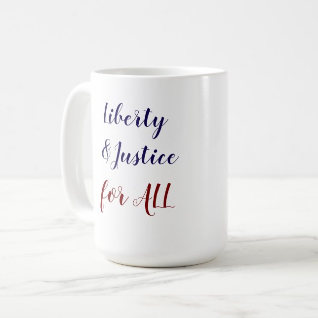Liebt einander  Kaffeetasse (Vorderseite Links)