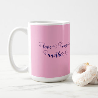 Liebt einander Kaffeetasse