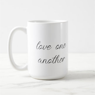 Liebt einander Kaffeetasse