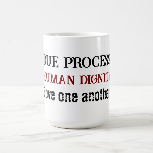 Liebt einander  kaffeetasse (Mittel)