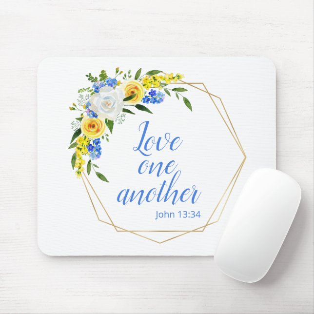 Liebt einander  mousepad (Mit Mouse)