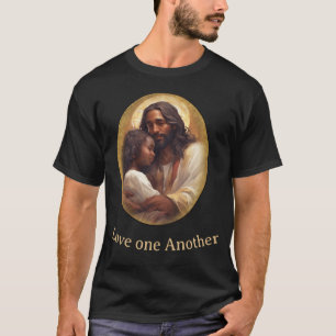 Liebt einander T-Shirt