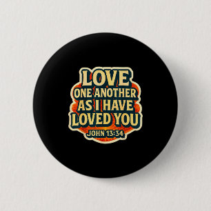Liebt einander, wie ich euch geliebt habe, christl button