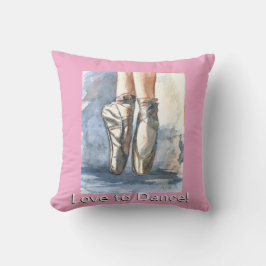Liebt es, Ballet-Pillow zu tanzen Kissen