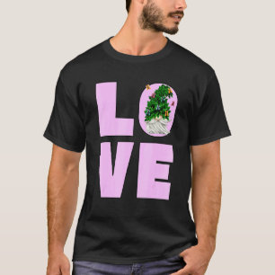 Liebt Gartenzwerg Busch Für Frauen Süße Sommer Bu T-Shirt