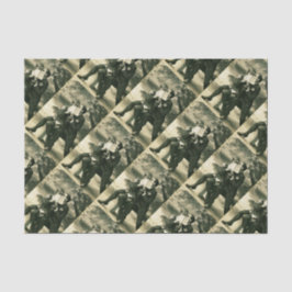 Liebt Geheimnisse Sexy Vintage Button-Up Couple Li Seidenpapier