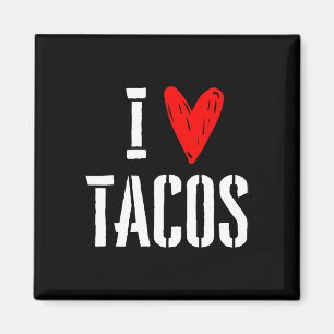 Liebt Tacos Dienstag Cinco De Mayo Erwachsene Kind Magnet