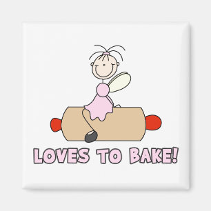 Liebt zu backen Magnet