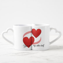Liebt zwei Tasse, die zusammenpassen.