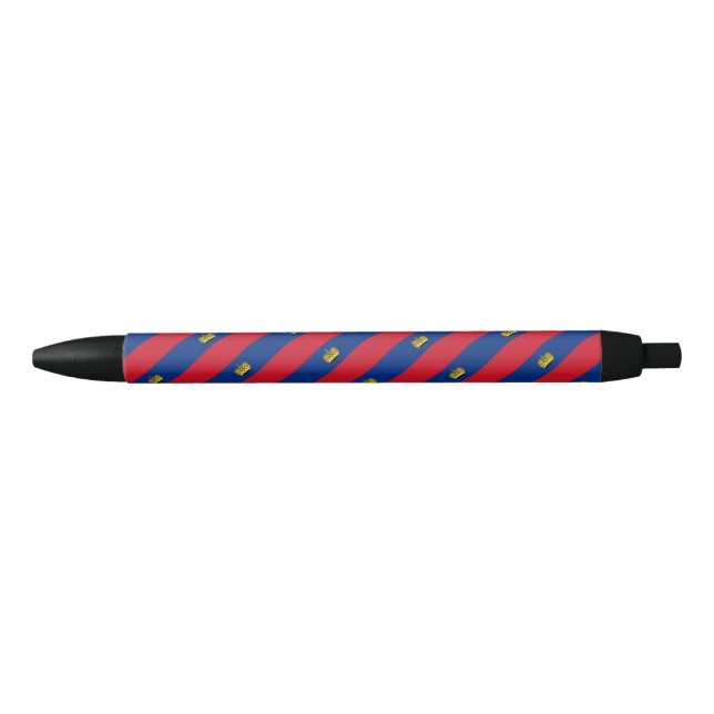 Liechtenstein Flag Ballpoint Pen Kugelschreiber (Vorderseite)