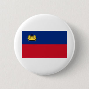 Liechtenstein-Flagge Button