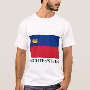 Liechtenstein-Flagge T-Shirt