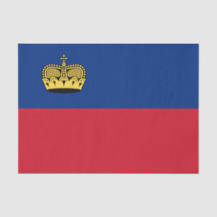 Liechtenstein-Flagge Tissue-Papier, Liechtenstein Seidenpapier