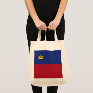 Liechtenstein-Flagge Tragetasche