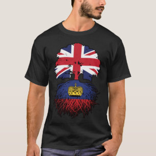 Liechtenstein Liechtensteiner Britisches Vereinigt T-Shirt