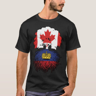 Liechtenstein Liechtensteiner Kanadischer Tree T-Shirt