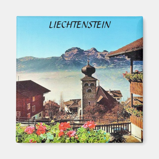 LIECHTENSTEIN MAGNET (Vorne)