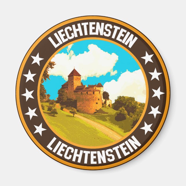 Liechtenstein Magnet (Vorne)
