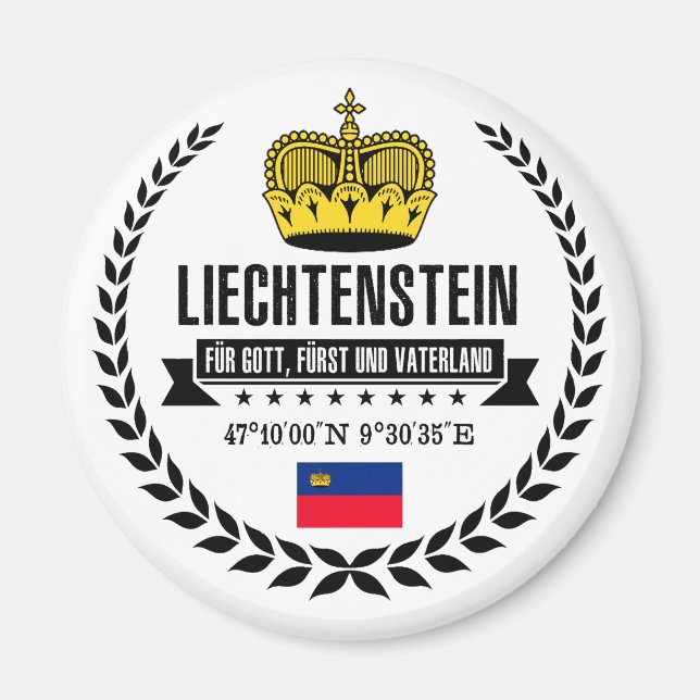 Liechtenstein Magnet (Vorne)