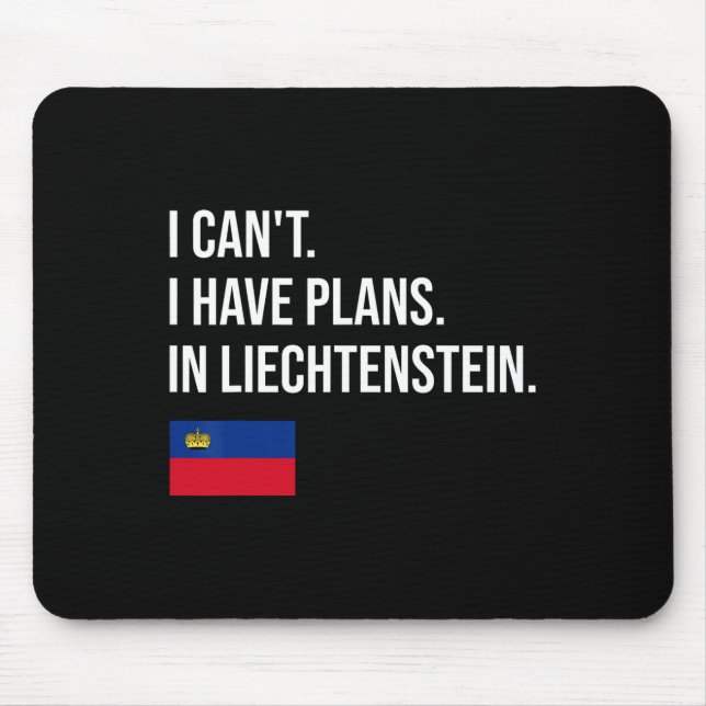 Liechtenstein  mousepad (Vorne)