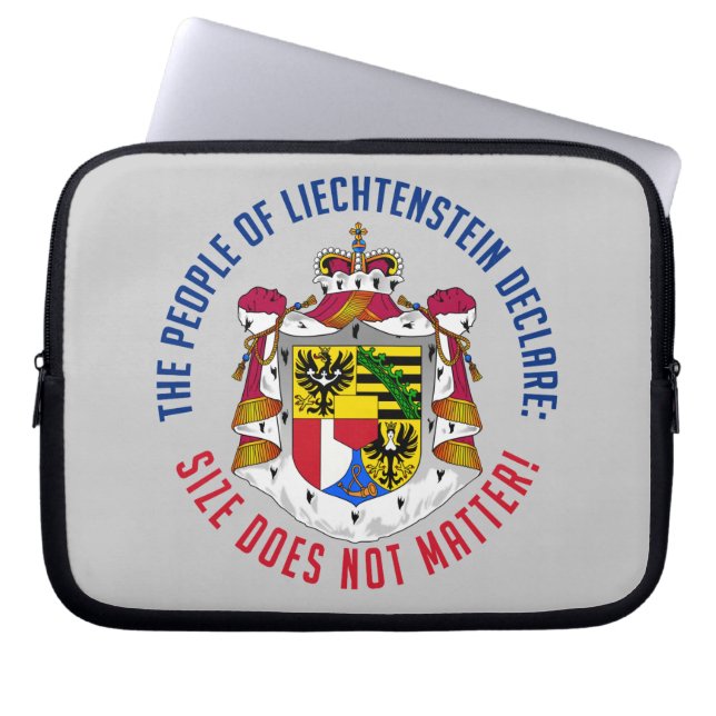 Liechtenstein Notebook-Hülle Laptopschutzhülle (Vorderseite)