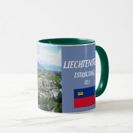 Liechtenstein Panoramische Tasse