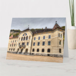 Liechtenstein Parlament Karte