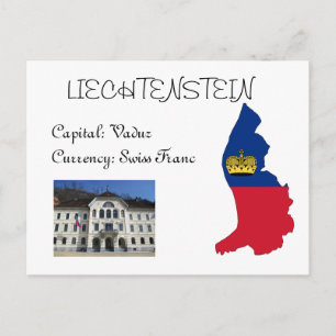 Liechtenstein Postkarte