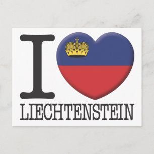 Liechtenstein Postkarte