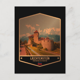 Liechtenstein Postkarte