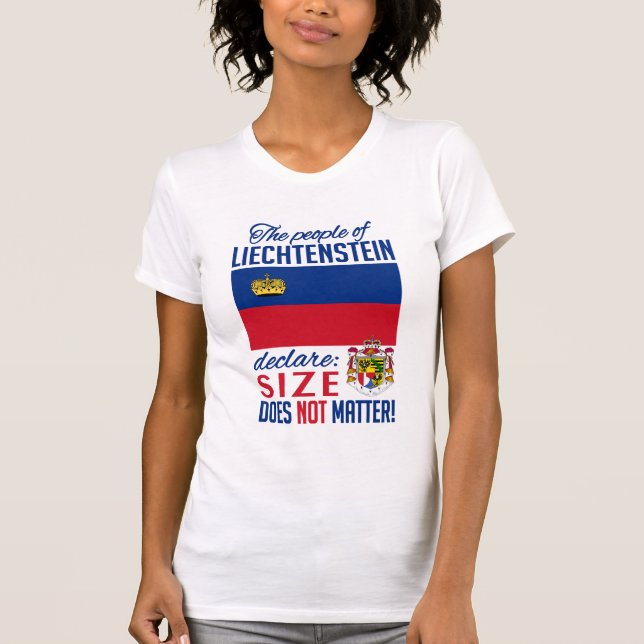 Liechtenstein Shirt - wählen Sie Stil, Farbe (Vorderseite)