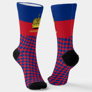Liechtenstein Socken, Flaggenmode / Sport Socken