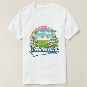 Liechtenstein Travel Logo T-Shirt