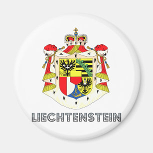 Liechtenstein-Wappen Magnet