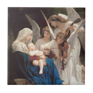 Lied der Engel (1881) von Bouguereau Fliese
