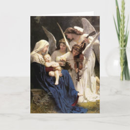 Lied der Engel - Weihnachtskarte Feiertagskarte