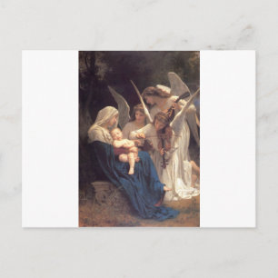 Lied der Engel - William-Adolphe Bouguereau Postkarte