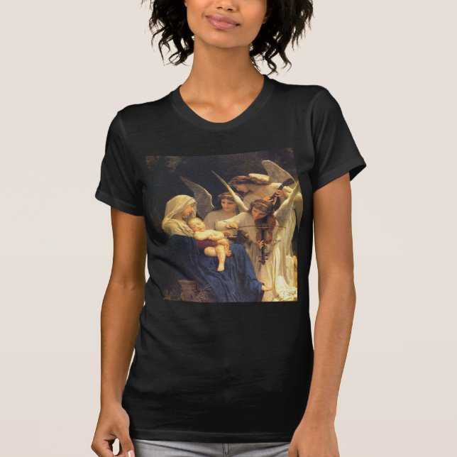 Lied der Engel, William-Adolphe Bouguereau T-Shirt (Vorderseite)