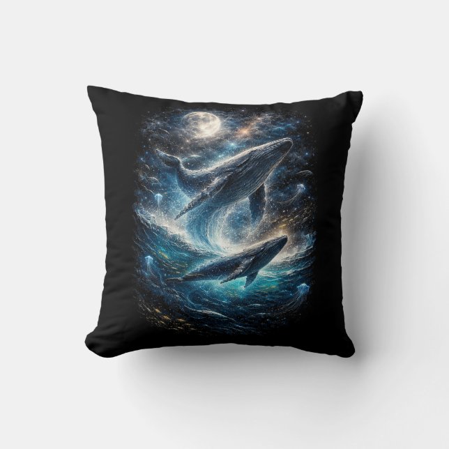 Lied der kosmischen Gezeiten Kissen (Vorderseite)