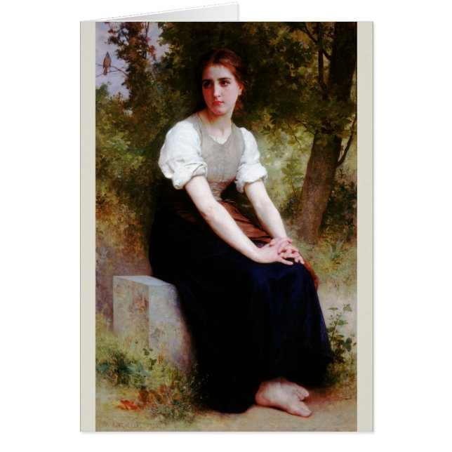 Lied der Nachtigall durch Bouguereau (Vorne)