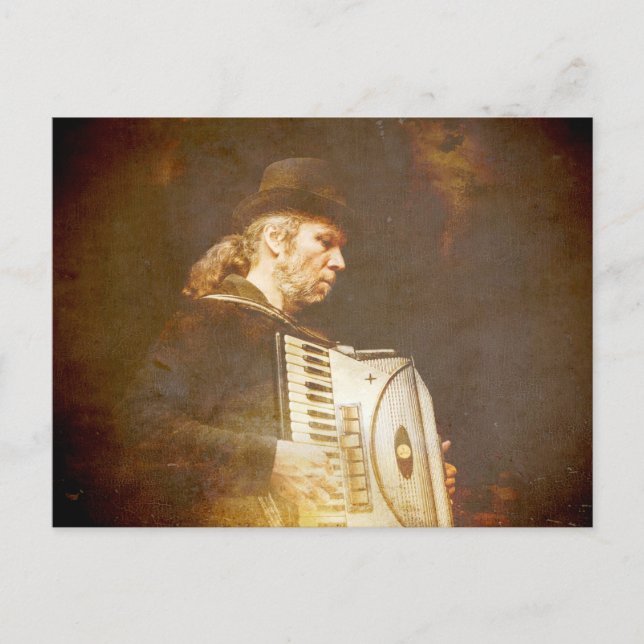 Lied des Sinti und Roma King Postkarte (Vorderseite)