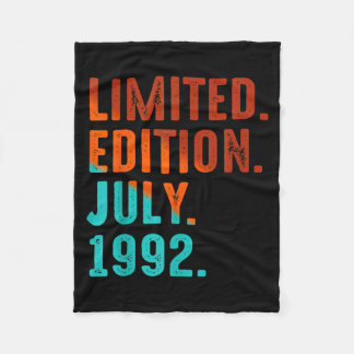 Lied Edition Juli 1992 Geburtstag Fleecedecke