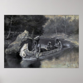 Lied von Hiawatha: Indischer Krieger & Lover Poster