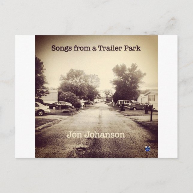 Lieder aus einem Trailer Park Postkarte (Vorderseite)